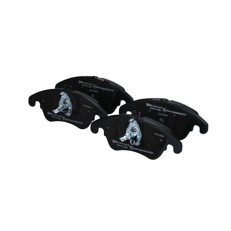 Jeu de 4 plaquettes de frein avant VALEO 302160A - Visuel 3