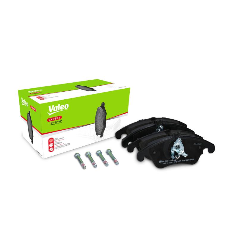 Jeu de 4 plaquettes de frein avant VALEO 302160A - Visuel 2