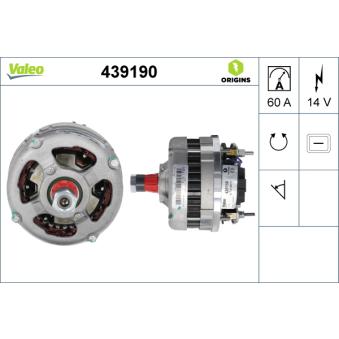 Alternateur VALEO 439190