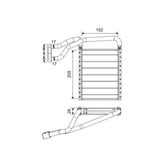Système de chauffage VALEO 811690
