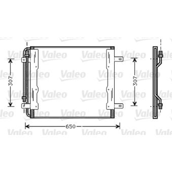 Condenseur, climatisation VALEO 818035