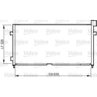 Condenseur, climatisation VALEO 818984