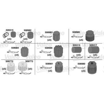 Jeu de joints de climatisation VALEO 509734