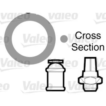 Joint d'étanchéification, conduite de réfrigérant VALEO 509768