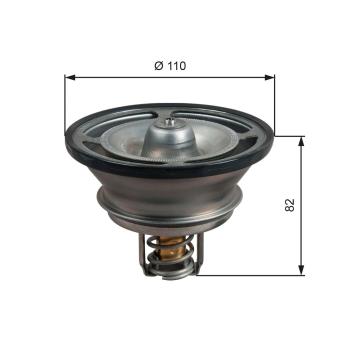 Thermostat d'eau GATES TH51482G1