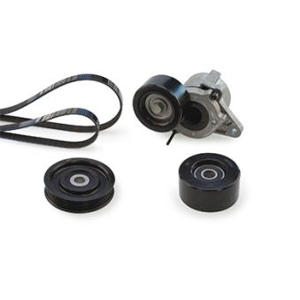 Jeu de courroies trapézoïdales à nervures GATES K027PK1750