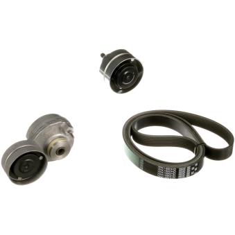 Jeu de courroies trapézoïdales à nervures GATES K017PK1690HD