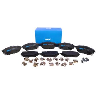 Jeu de 4 plaquettes de frein SKF VKBP 81340 A