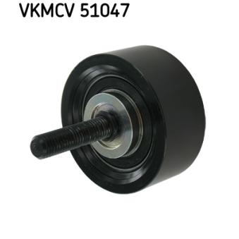 Poulie renvoi/transmission, courroie trapézoïdale à nervures SKF VKMCV 51047