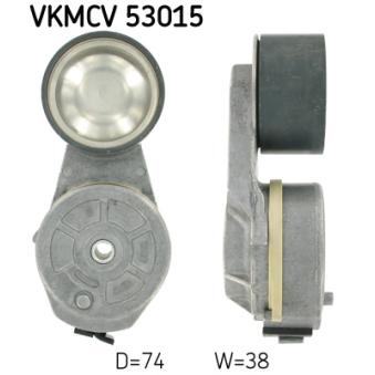 Poulie-tendeur, courroie trapézoïdale à nervures SKF