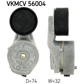 Poulie-tendeur, courroie trapézoïdale à nervures SKF VKMCV 56004