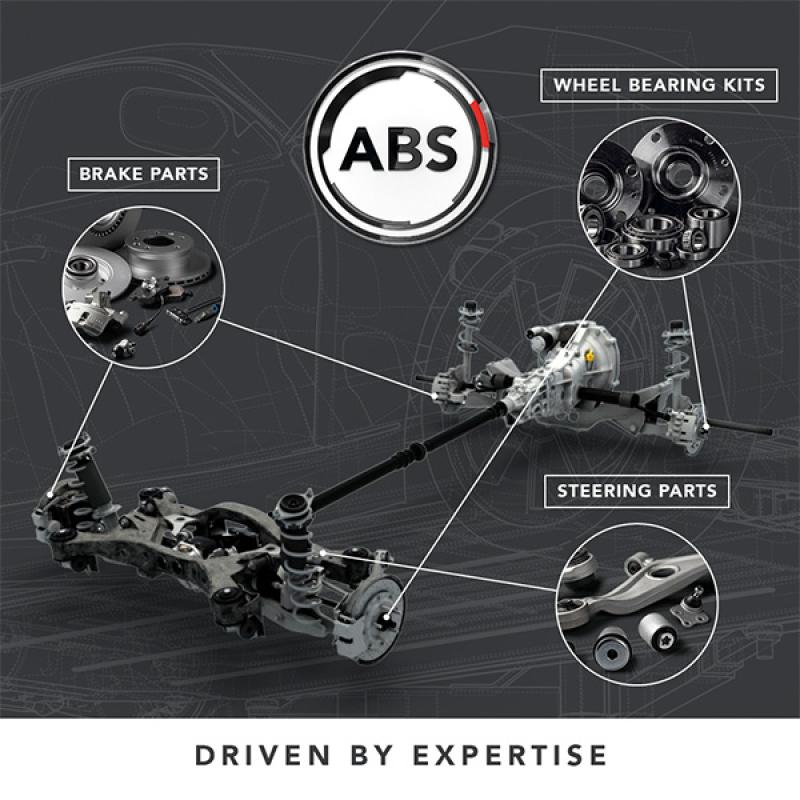 Déflecteur, disque de frein A.B.S. 11243 - Visuel 1