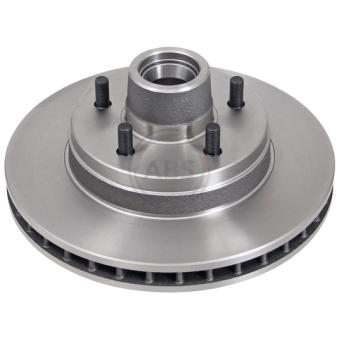 Jeu de 2 disques de frein avant A.B.S. 16359