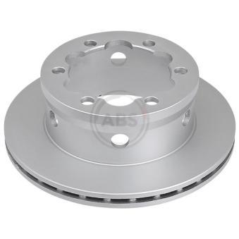 Jeu de 2 disques de frein arrière A.B.S. 16950