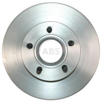 Jeu de 2 disques de frein avant A.B.S. 16933