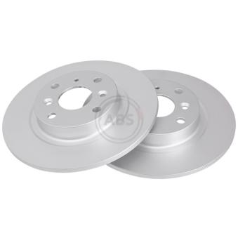 Jeu de 2 disques de frein avant A.B.S. 18709