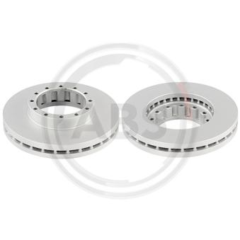Jeu de 2 disques de frein arrière A.B.S. 18883