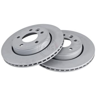 Jeu de 2 disques de frein arrière A.B.S. 18612