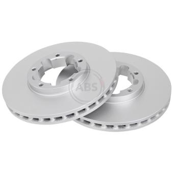 Jeu de 2 disques de frein avant A.B.S. 18281