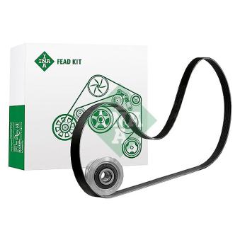 Jeu de courroies trapézoïdales à nervures INA 529 4174 10