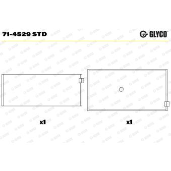 Coussinet de bielle GLYCO