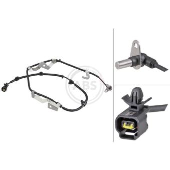 Capteur, vitesse de roue A.B.S. 31979