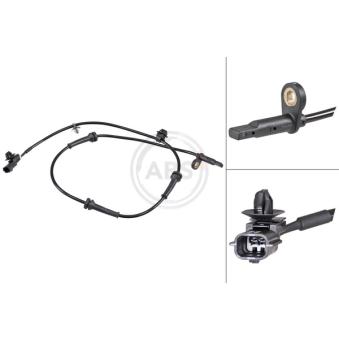 Capteur, vitesse de roue A.B.S.