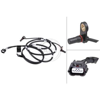 Capteur, vitesse de roue A.B.S. 31996