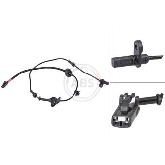 Capteur, vitesse de roue A.B.S. 32189