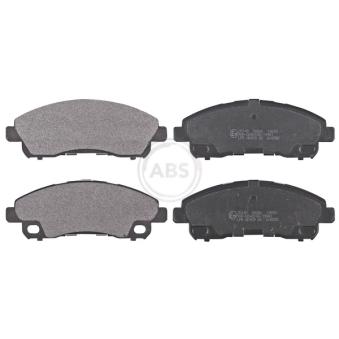 Jeu de 4 plaquettes de frein arrière A.B.S.