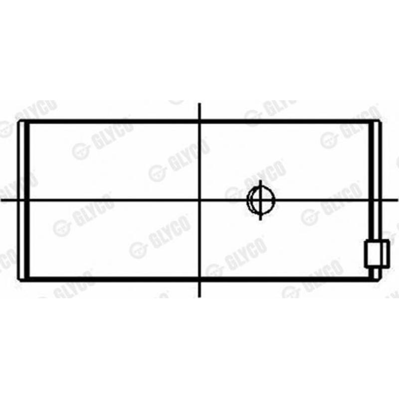 Coussinet de bielle GLYCO 71-4229 STD - Visuel 1