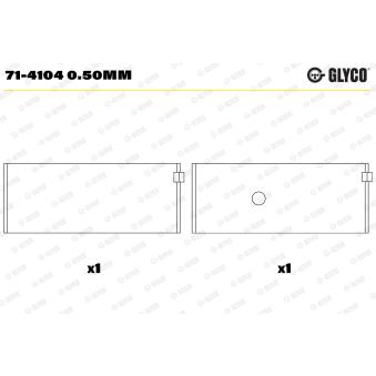 Coussinet de bielle GLYCO