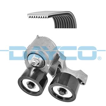 Jeu de courroies trapézoïdales à nervures DAYCO KPV266HD