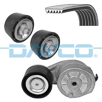 Jeu de courroies trapézoïdales à nervures DAYCO KPV198HD