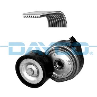 Jeu de courroies trapézoïdales à nervures DAYCO KPV053HD