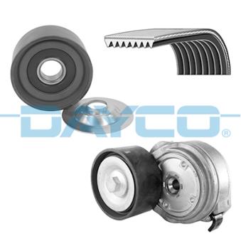 Jeu de courroies trapézoïdales à nervures DAYCO KPV143HD