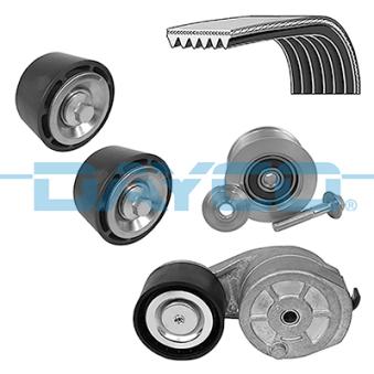 Jeu de courroies trapézoïdales à nervures DAYCO KPV113HD