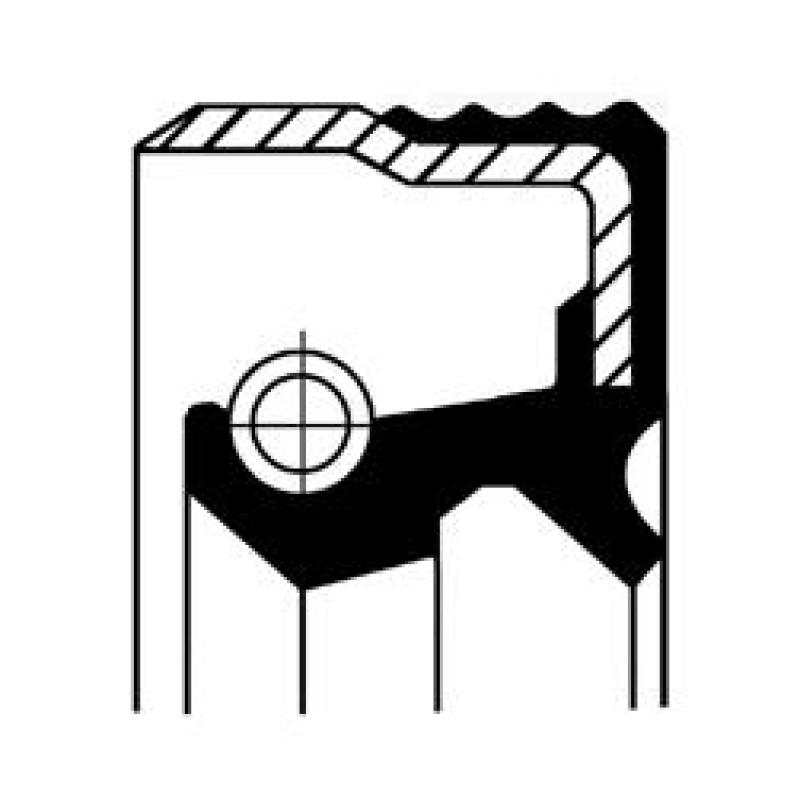 Bague d'étanchéité, différentiel CORTECO 01016877B - Visuel 3