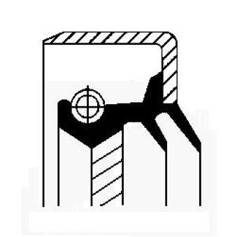 Bague d'étanchéité, différentiel CORTECO