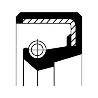 Joint d'étanchéité, arbre de commande (pompe à huile) CORTECO 12010823B