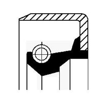 Joint d'étanchéité, arbre de commande (pompe à huile) CORTECO 19032788B