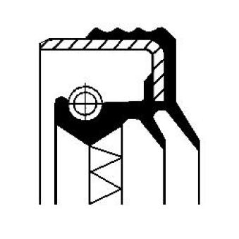 Bague d'étanchéité, différentiel CORTECO 12016062B