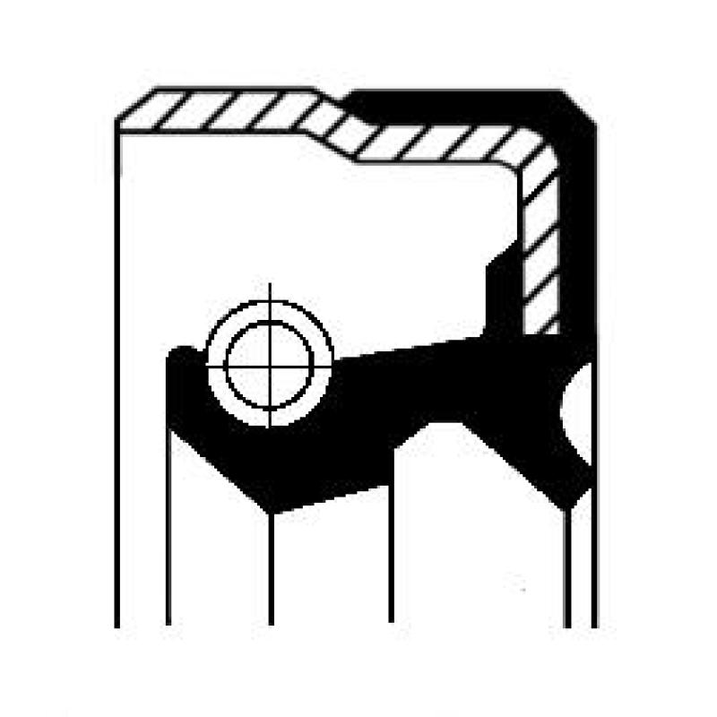 Bague d'étanchéité, boîte de vitesse manuel CORTECO 12014740B - Visuel 3