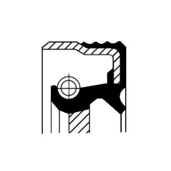 Bague d'étanchéité, vilebrequin CORTECO