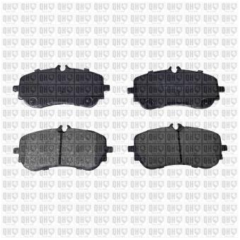 Jeu de 4 plaquettes de frein arrière QUINTON HAZELL BP1948