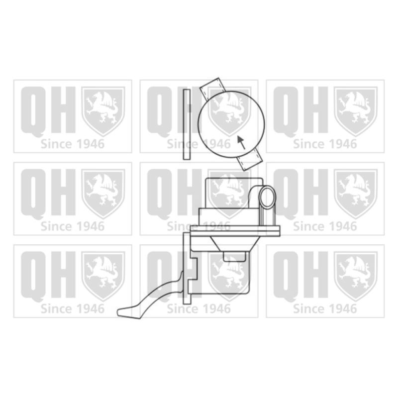 Pompe à carburant QUINTON HAZELL QFP166 - Visuel 1