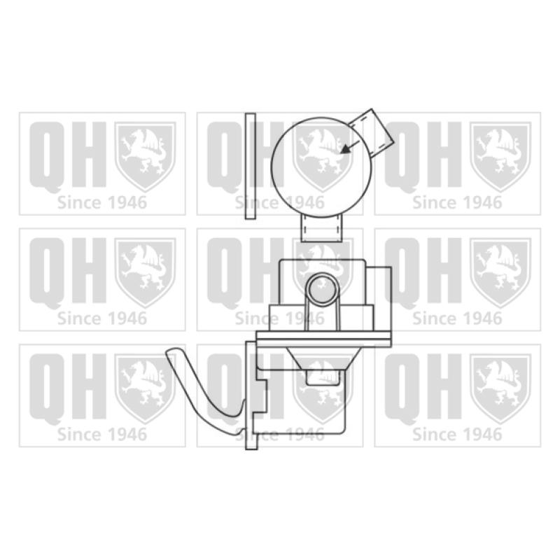 Pompe à carburant QUINTON HAZELL QFP26 - Visuel 1