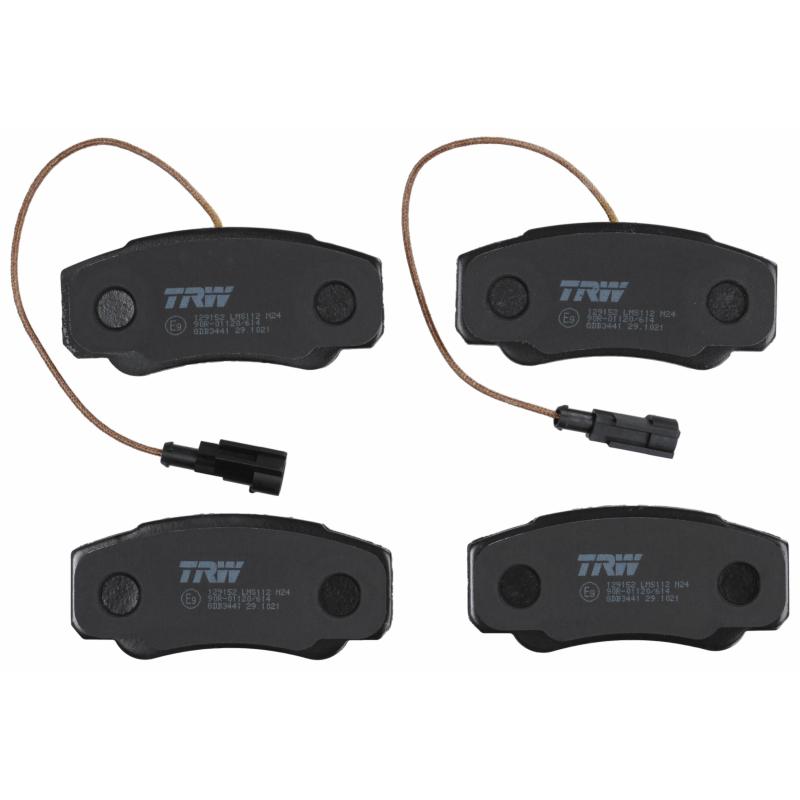 Jeu de 4 plaquettes de frein arrière TRW GDB3441 - Visuel 3