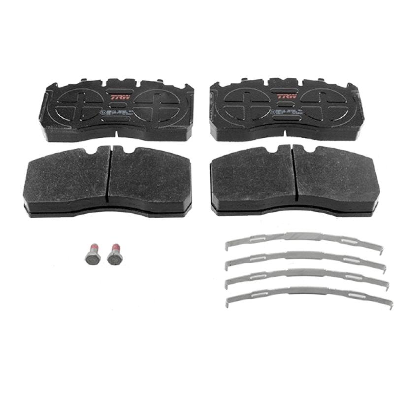 Jeu de 4 plaquettes de frein arrière TRW GDB5112 - Visuel 1