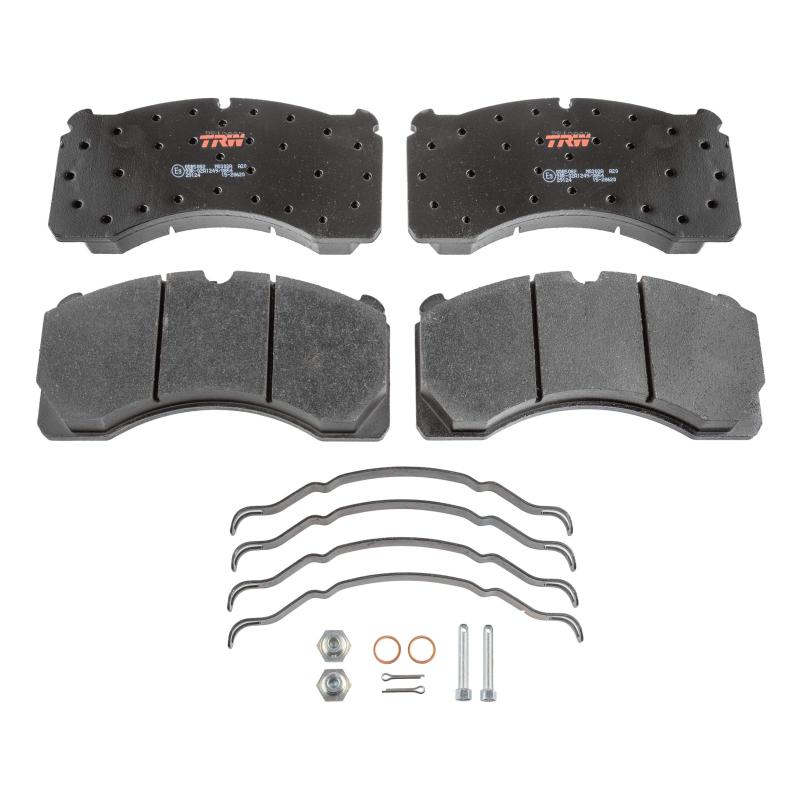 Jeu de 4 plaquettes de frein arrière TRW GDB5082 - Visuel 1